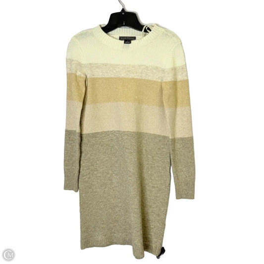 Dress Sweater By Jessica Howard In Tan, Size: Xs