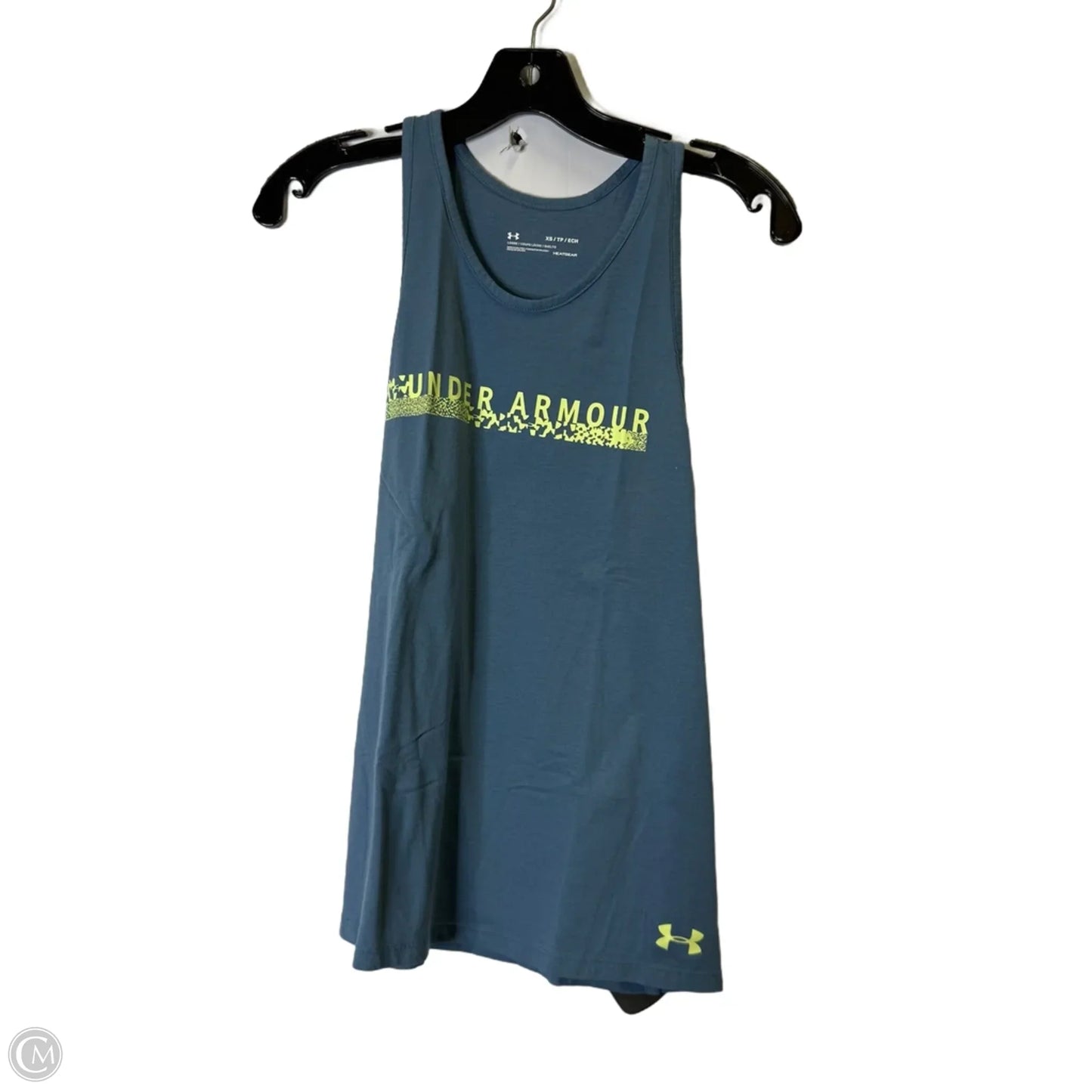 Athletic Tank Top By Under Armour In Blue, Size: Xs