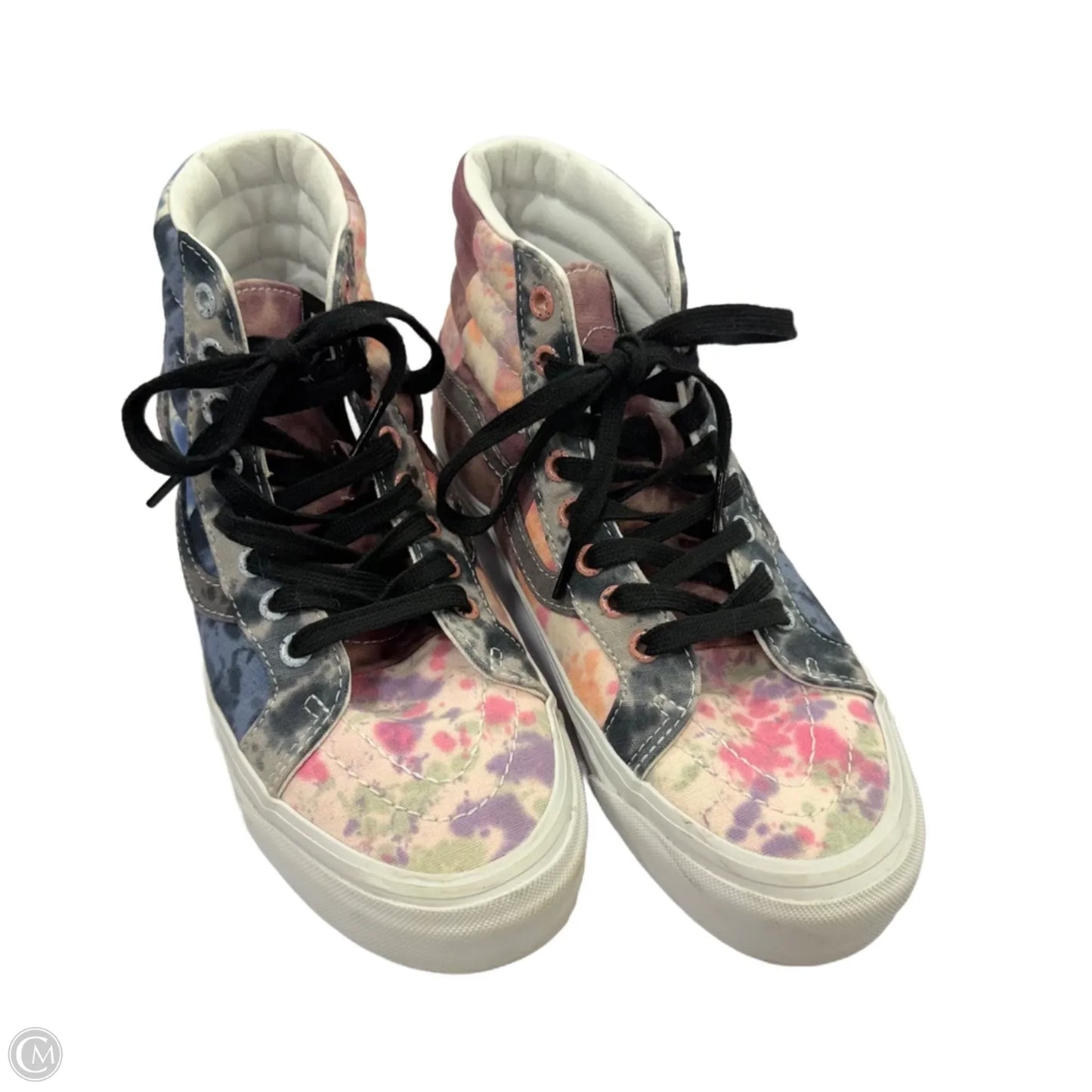 Shoes Sneakers By Vans In Tie Dye Print, Size: 8