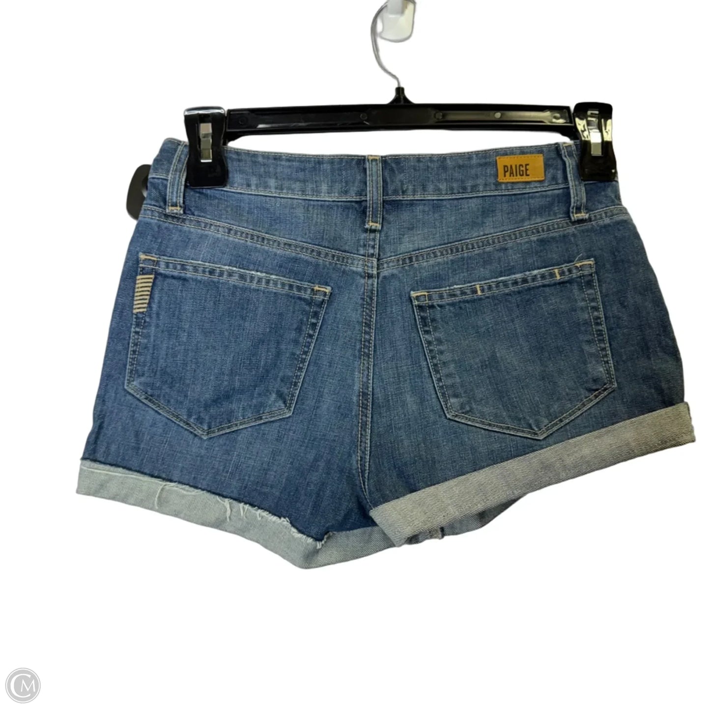 Shorts By Paige In Blue Denim, Size: 2