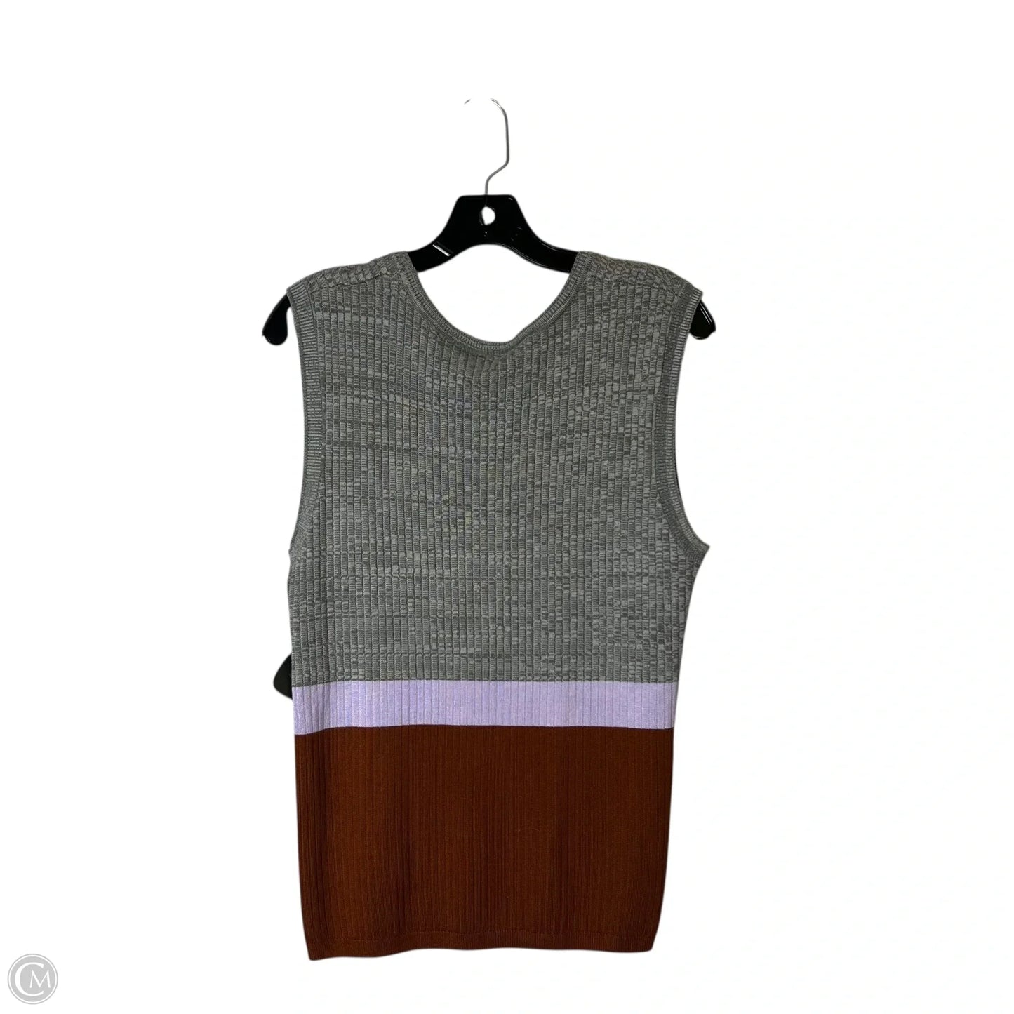 Top Sleeveless By Free People In Grey, Size: M