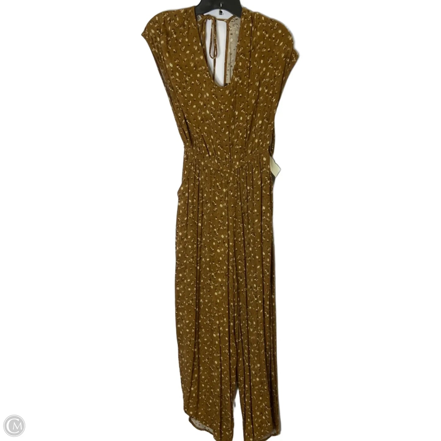 Jumpsuit By Final Touch In Brown, Size: M