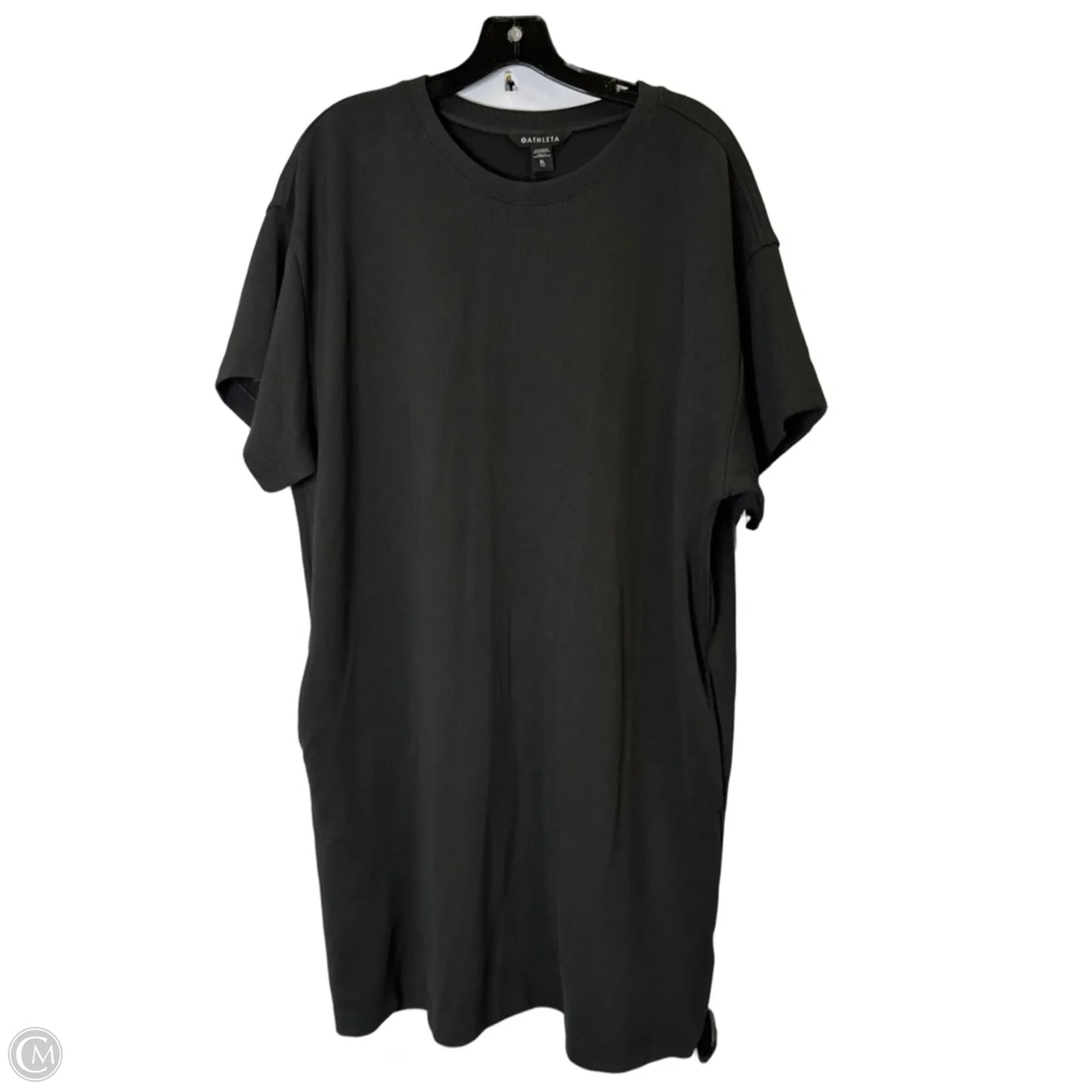 Athletic Dress By Athleta In Black, Size: Xl