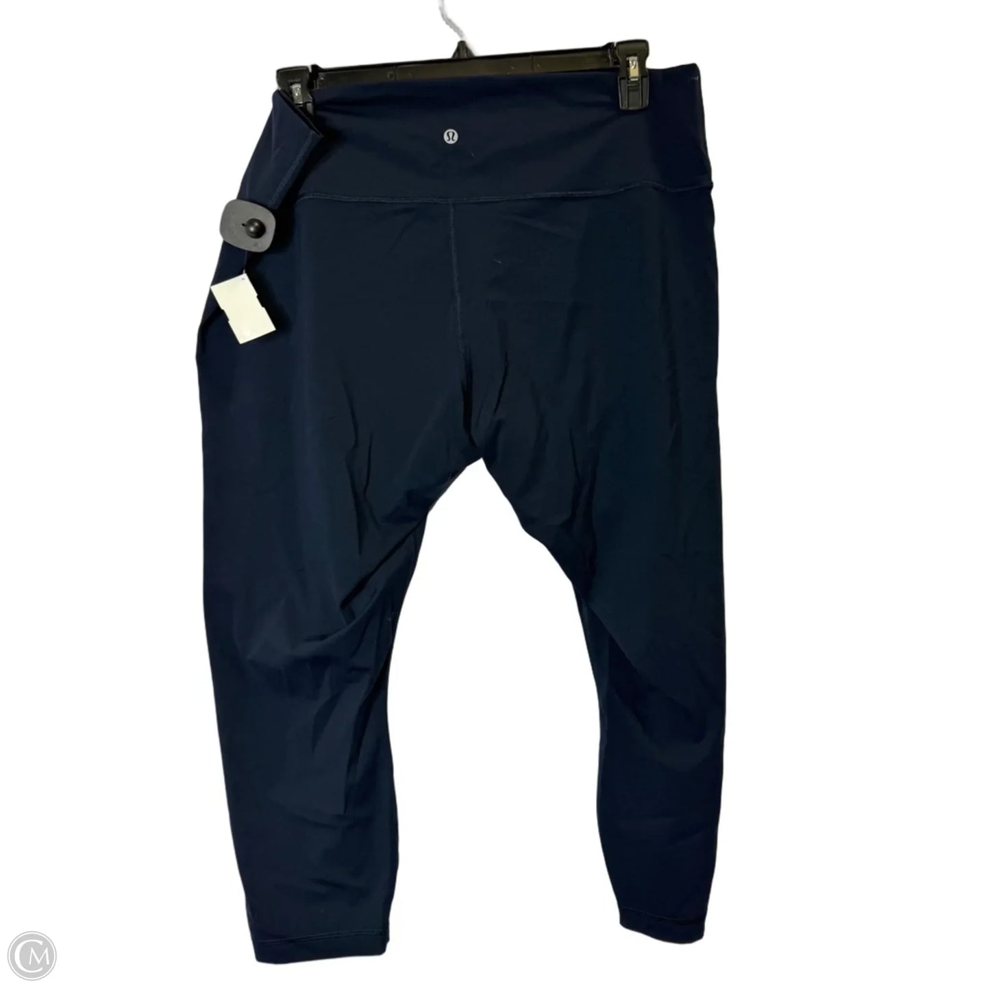 Athletic Capris By Lululemon In Navy, Size: 20