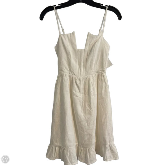 Dress Casual Short By Lulus In White, Size: Xs