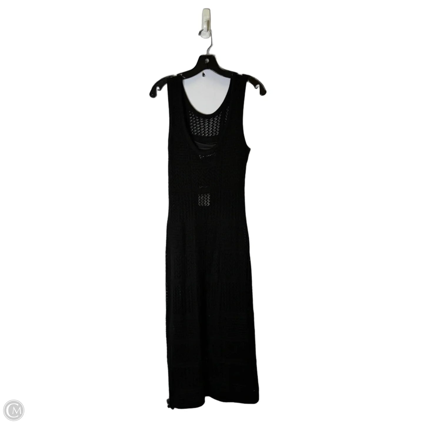 Dress Casual Maxi By Lucky Brand In Black, Size: M