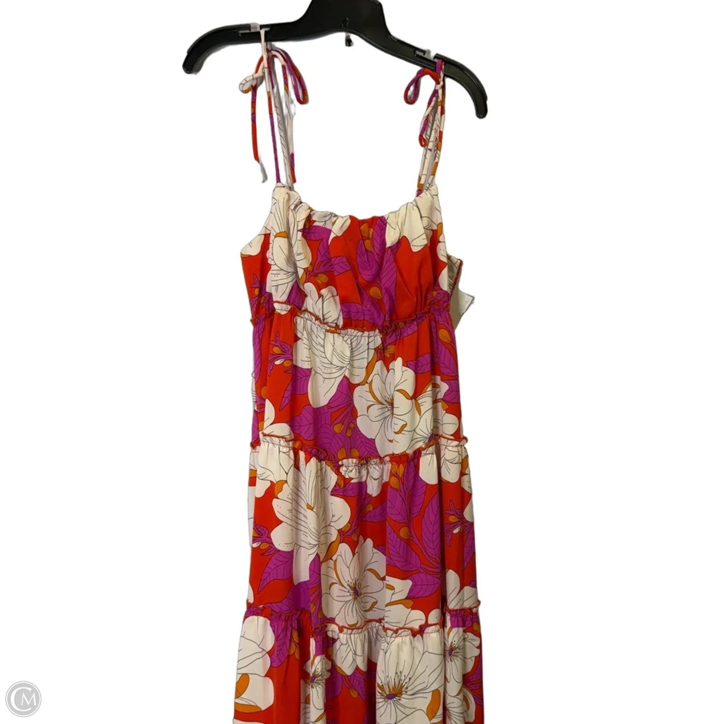 Dress Casual Maxi By Kori America In Pink & Purple, Size: M