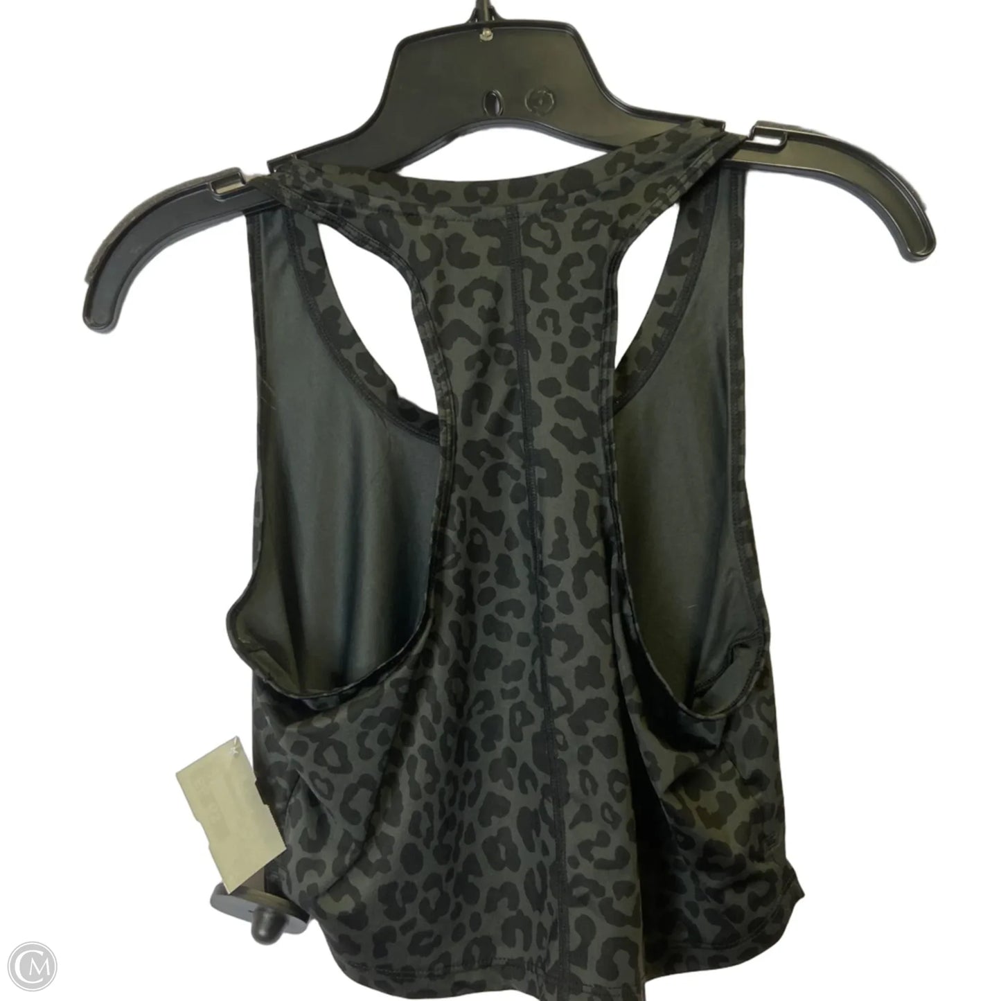 Athletic Tank Top By Nike Apparel In Animal Print, Size: S