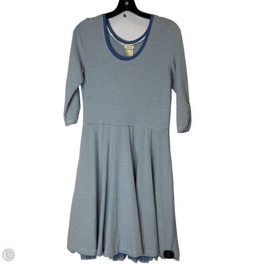 Dress Casual Midi By Matilda Jane In Striped Pattern, Size: M