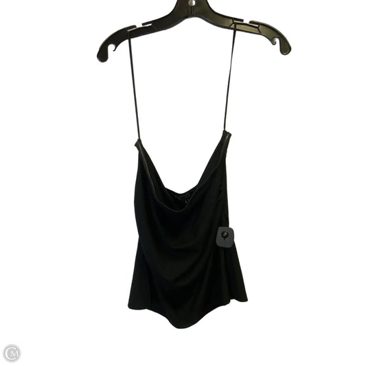 Top Sleeveless By Clothes Mentor In Black, Size: L