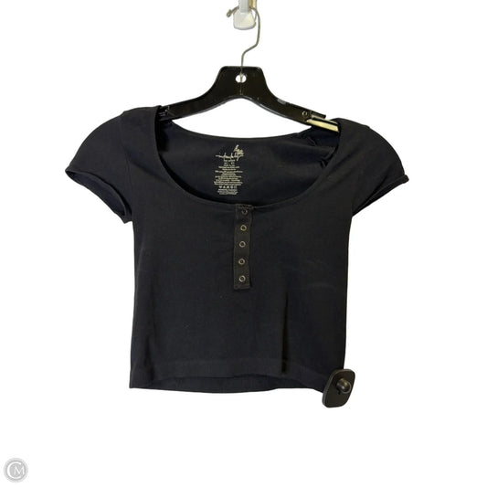 Top Short Sleeve Basic By Free People In Black, Size: Xs
