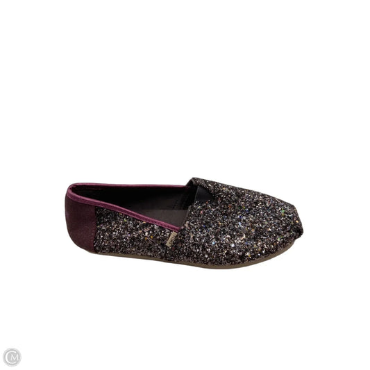 Shoes Flats By Toms In Purple, Size: 7