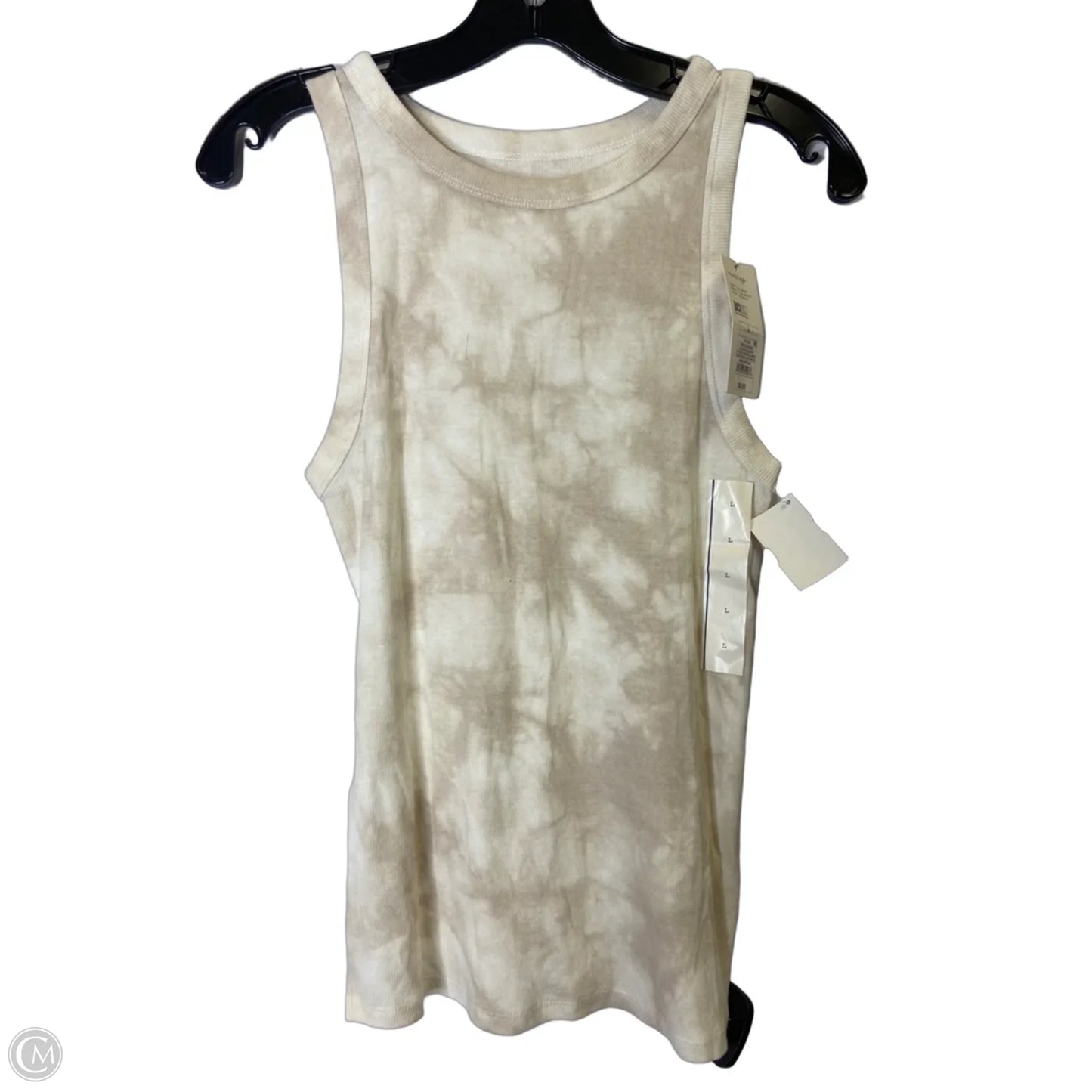 Top Sleeveless Basic By A New Day In Tie Dye Print, Size: L