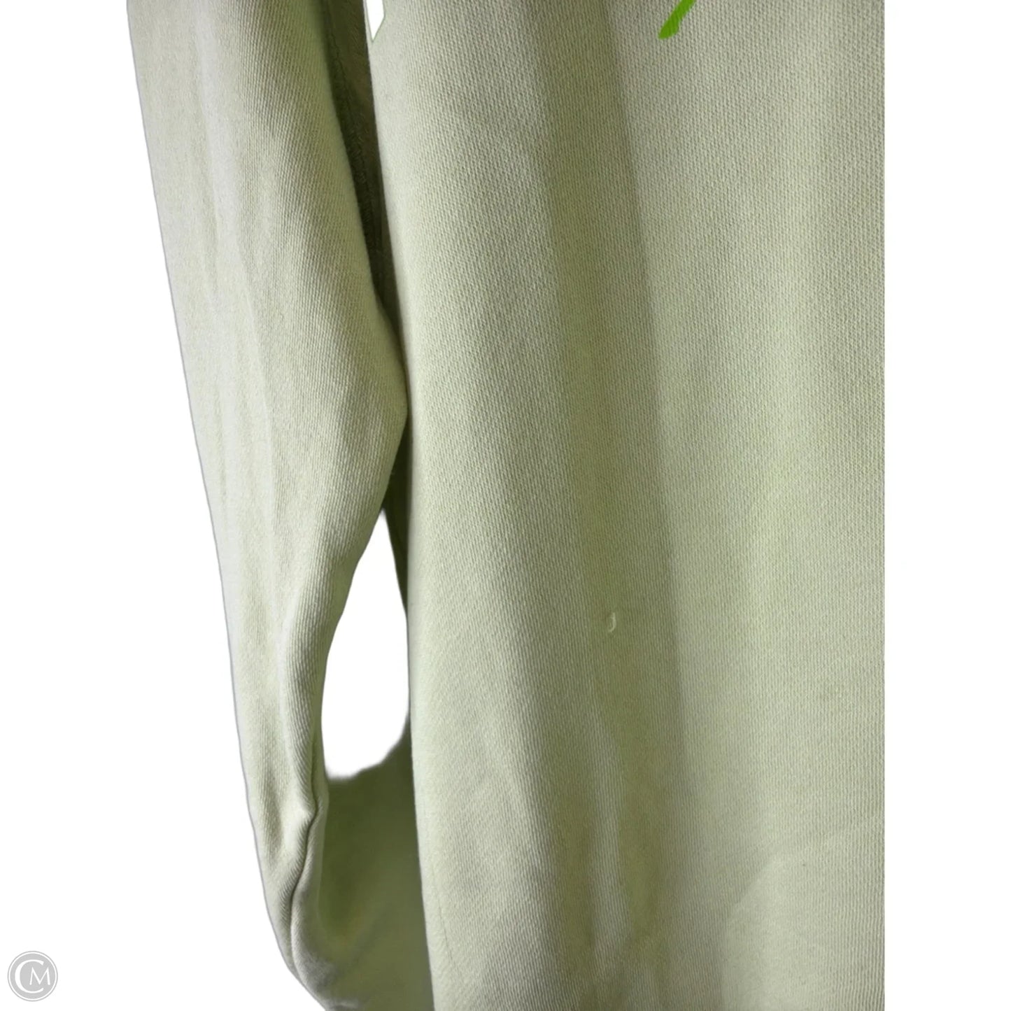 Sweatshirt Crewneck By Clothes Mentor In Green, Size: L