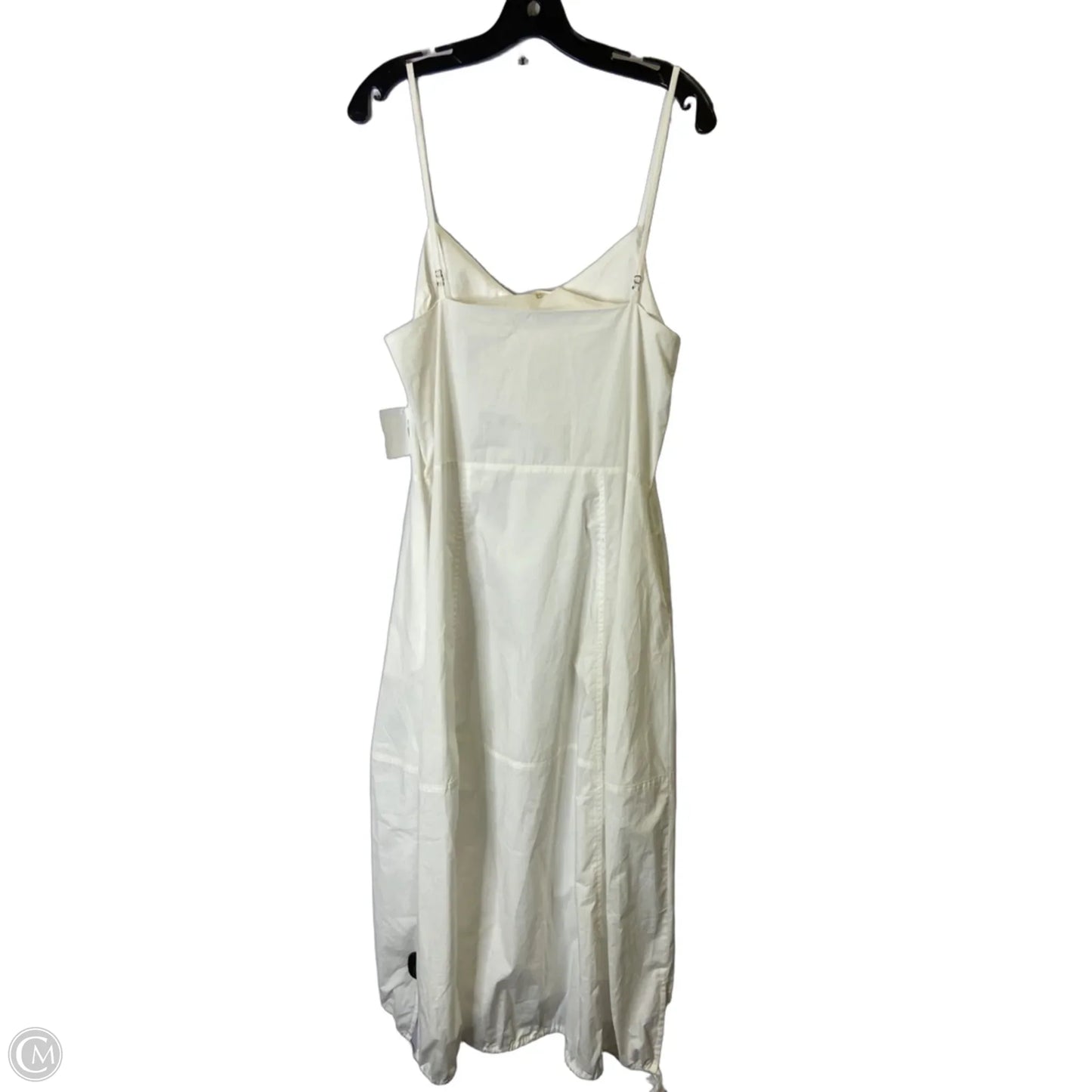 Dress Casual Midi By Fabrik In White, Size: M