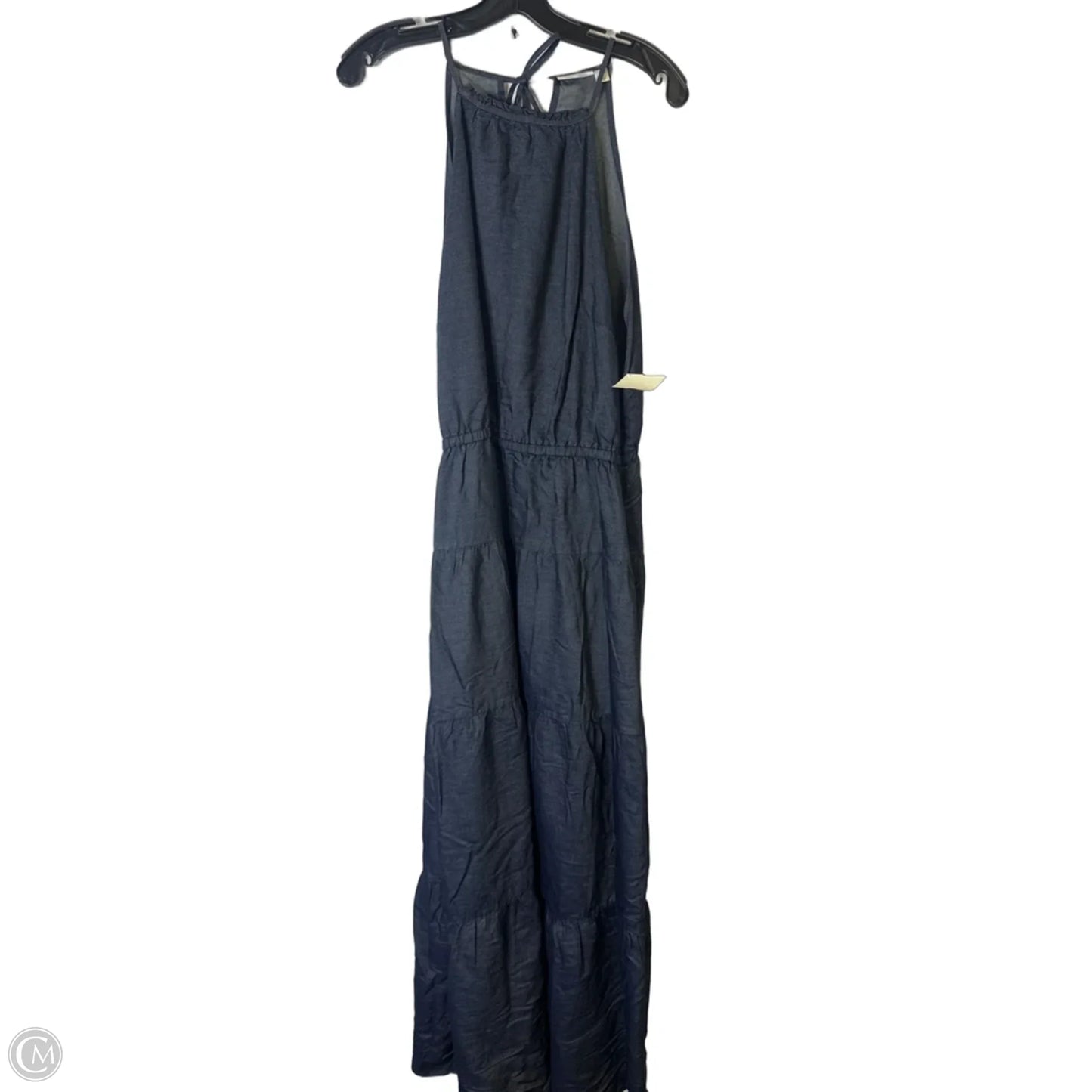 Dress Casual Maxi By New York And Co In Blue, Size: L
