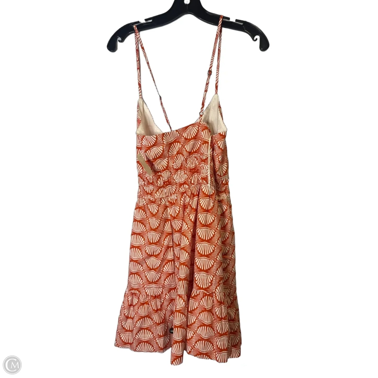 Dress Casual Short By Anthropologie In Orange, Size: L