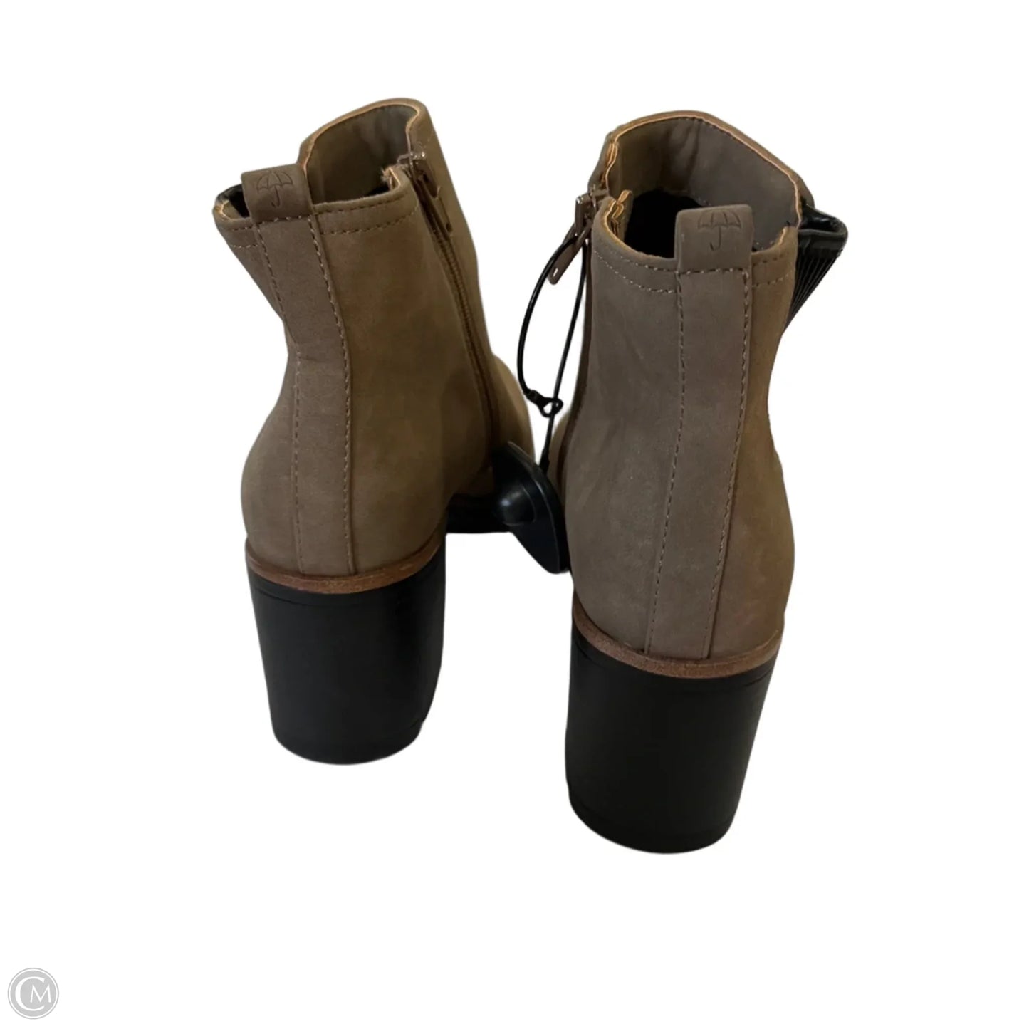 Boots Ankle Heels By Naturalizer In Brown, Size: 8.5