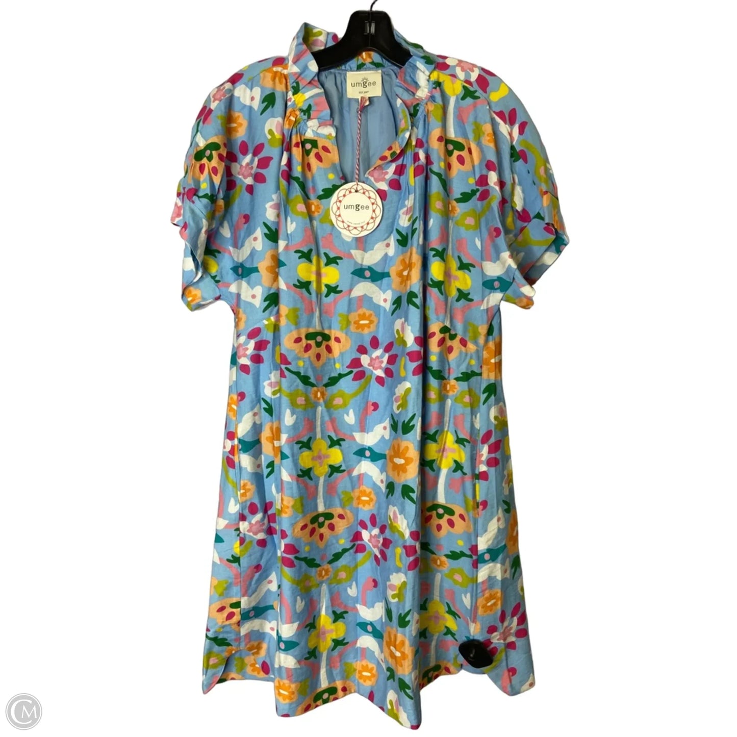 Dress Casual Short By Umgee In Blue, Size: L