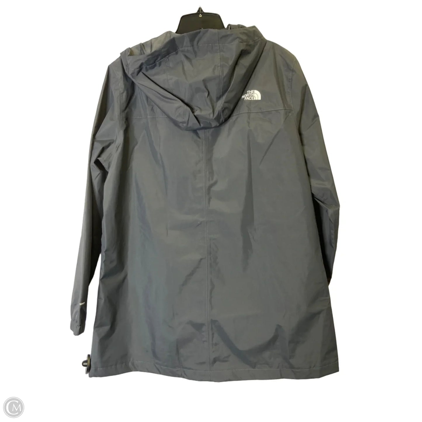 Coat Raincoat By The North Face In Grey, Size: Xl