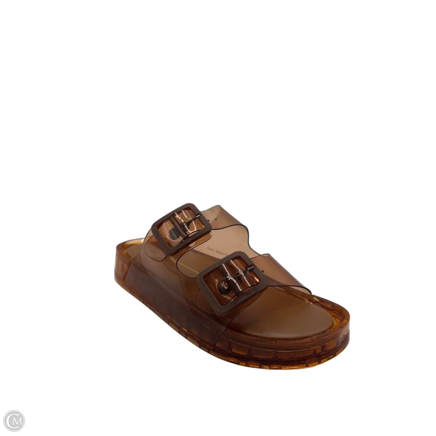 Sandals Heels Platform By Dolce Vita In Brown, Size: 8