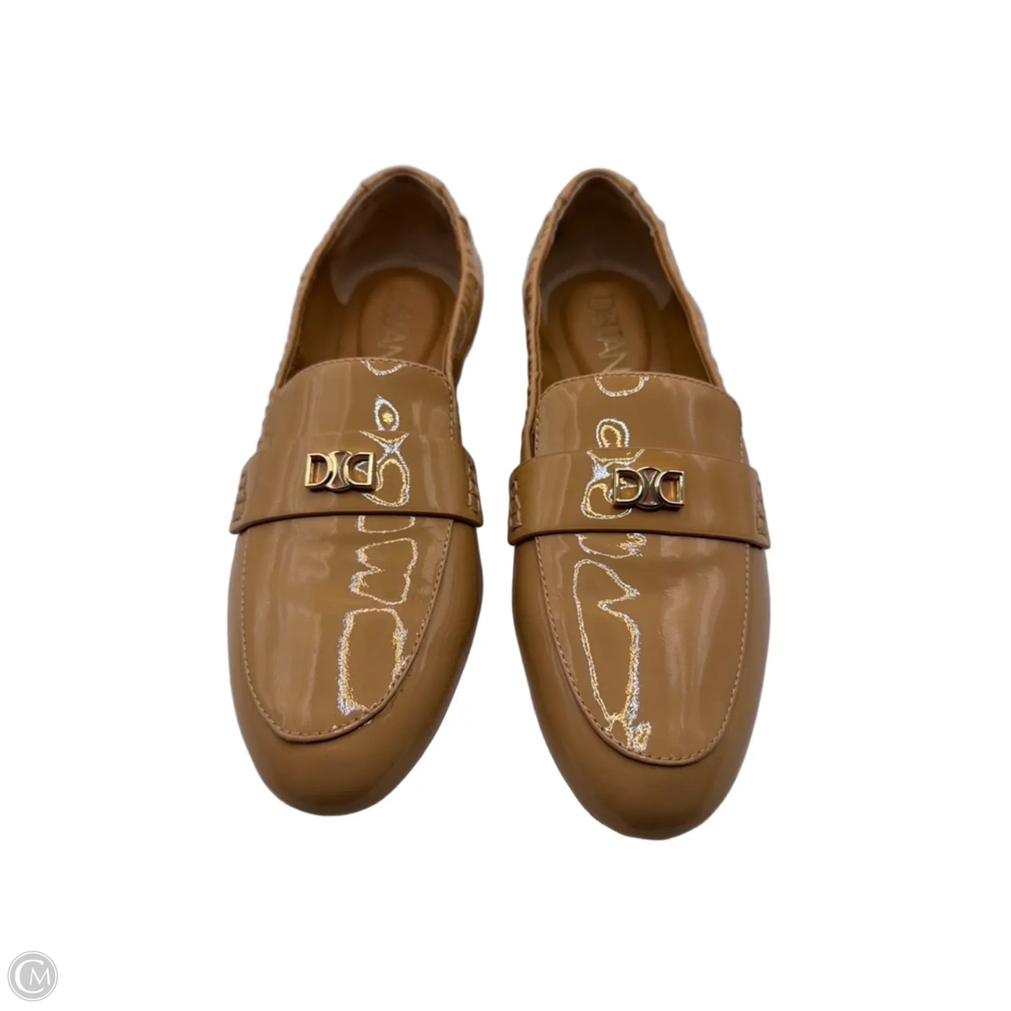 Shoes Flats By Clothes Mentor In Cream, Size: 6.5