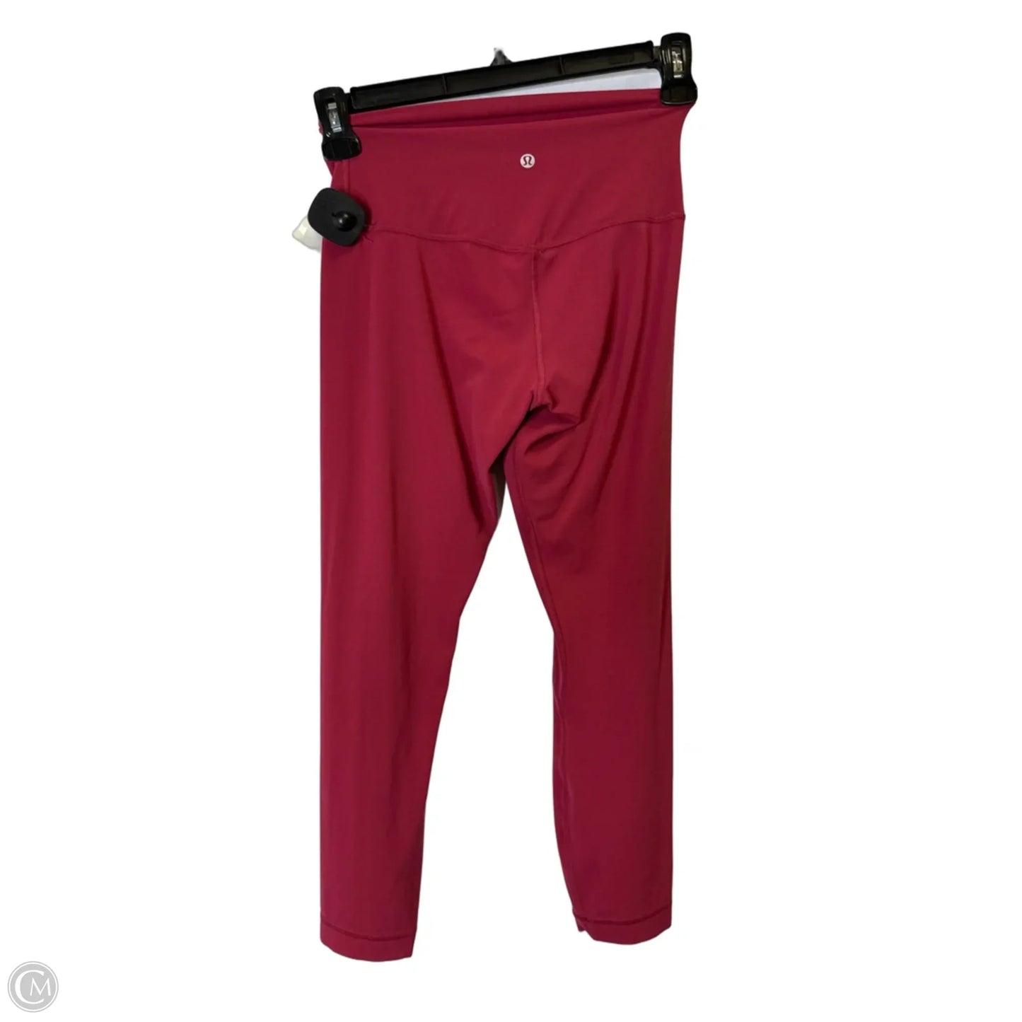 Athletic Capris By Lululemon In Pink, Size: 6