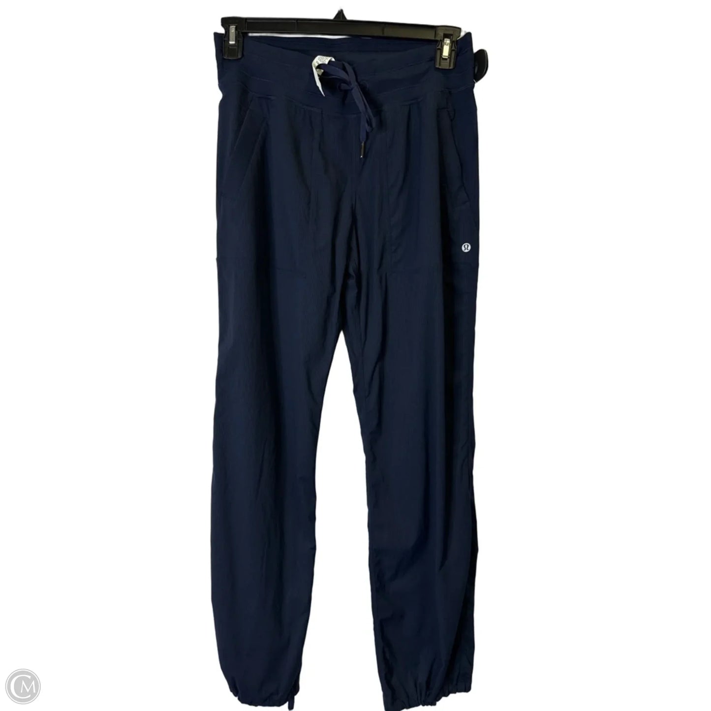 Athletic Pants By Lululemon In Navy, Size: 8