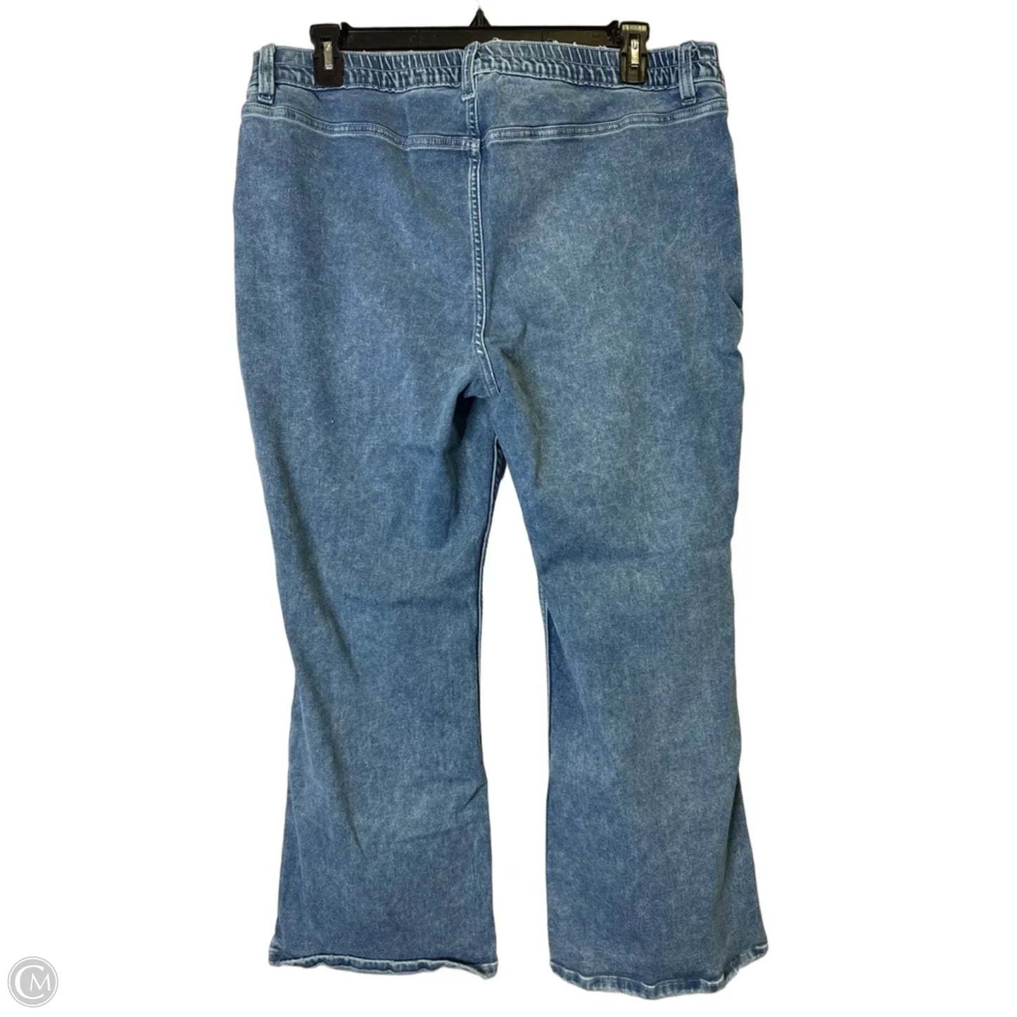 Jeans Flared By Aerie In Blue Denim, Size: Xxl