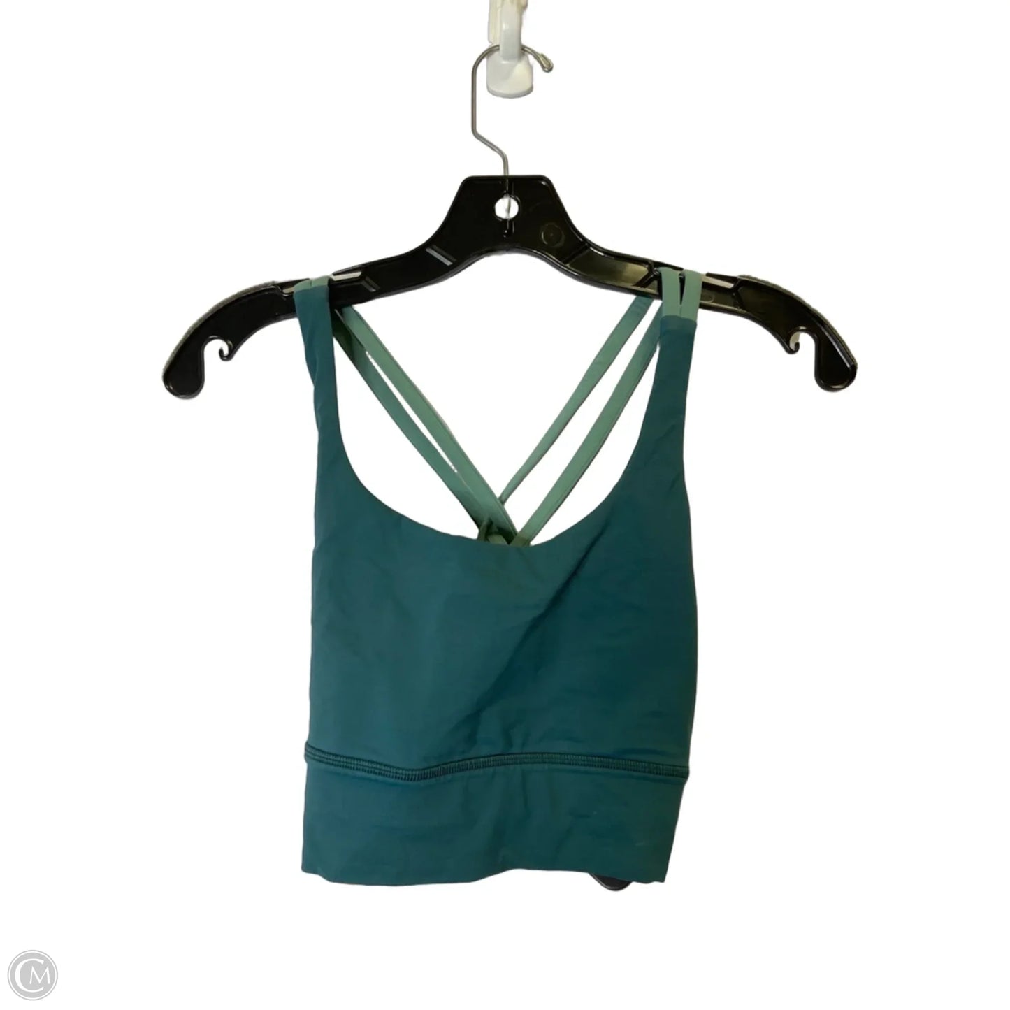 Athletic Bra By Lululemon In Teal, Size: 8