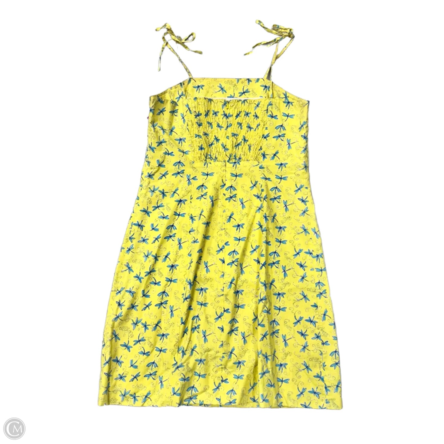 Dress Designer By Lilly Pulitzer In Blue & Yellow, Size: S
