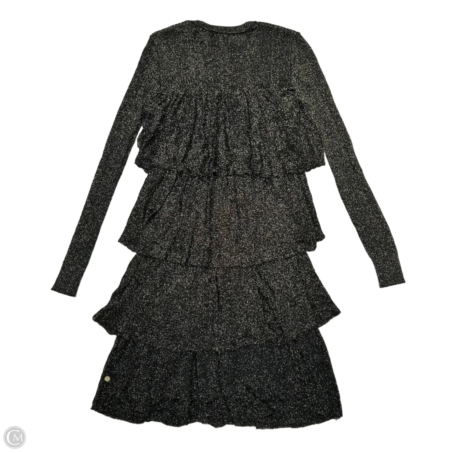 Dress Party Midi By Scotch & Soda In Black & Gold, Size: Xs