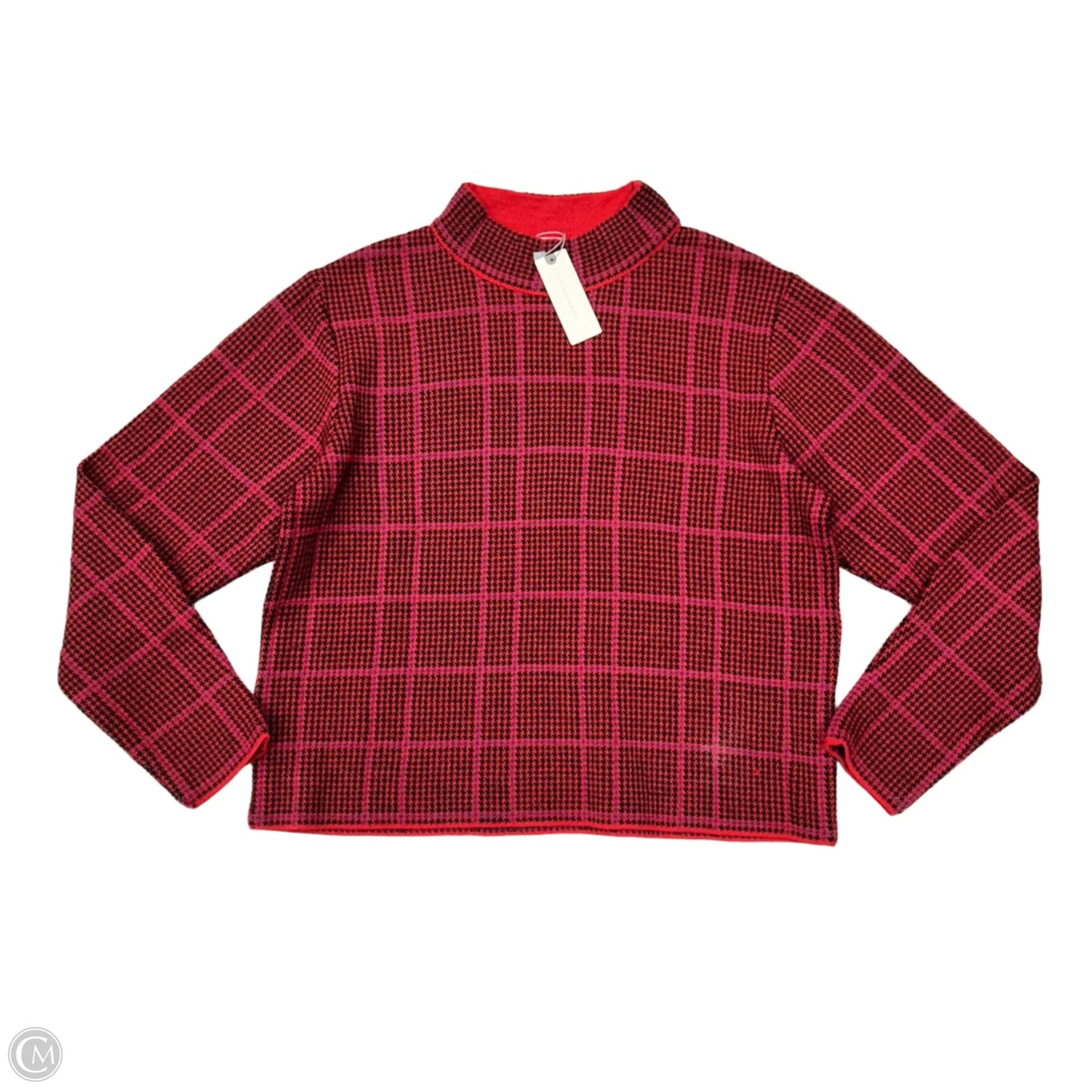 Sweater By Aldomartins In Black & Red, Size: Xs