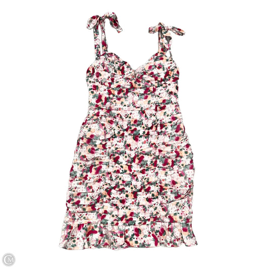 Dress Party Short By Astr In Floral Print, Size: S