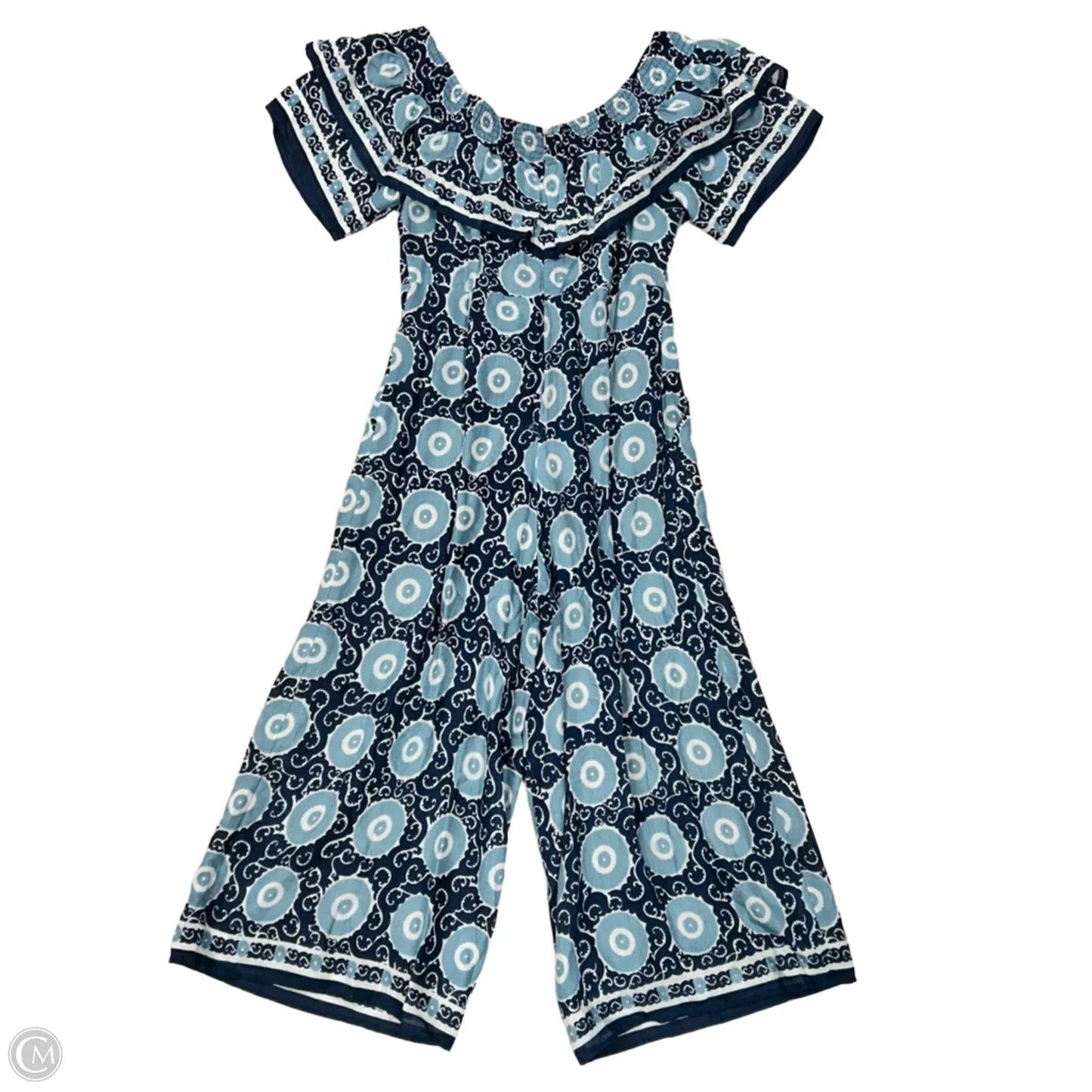 Jumpsuit By Kopal In Blue & White, Size: M