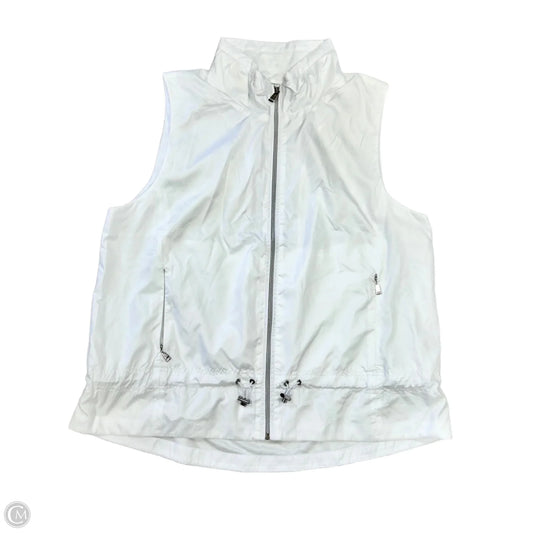 Athletic Jacket By Polo Ralph Lauren In White, Size: 2x
