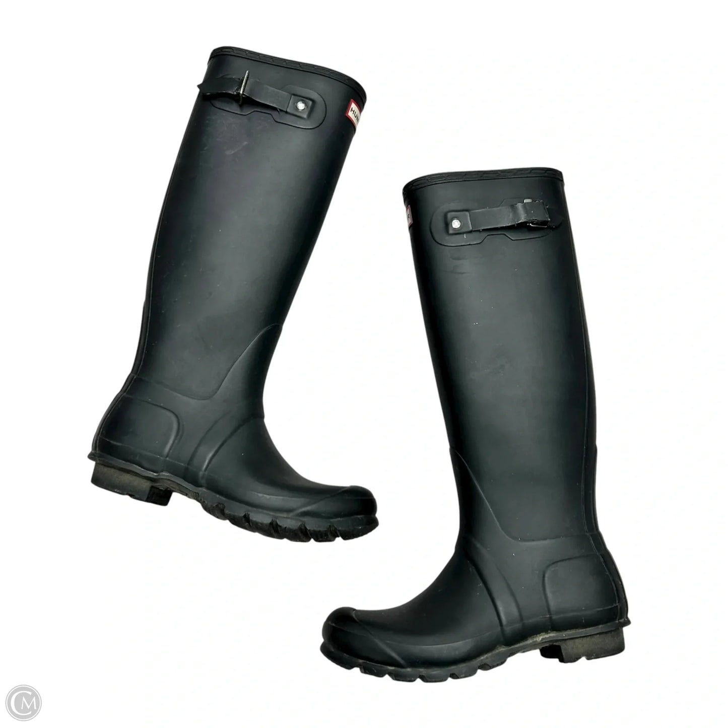 Boots Rain By Hunter In Black, Size: 8