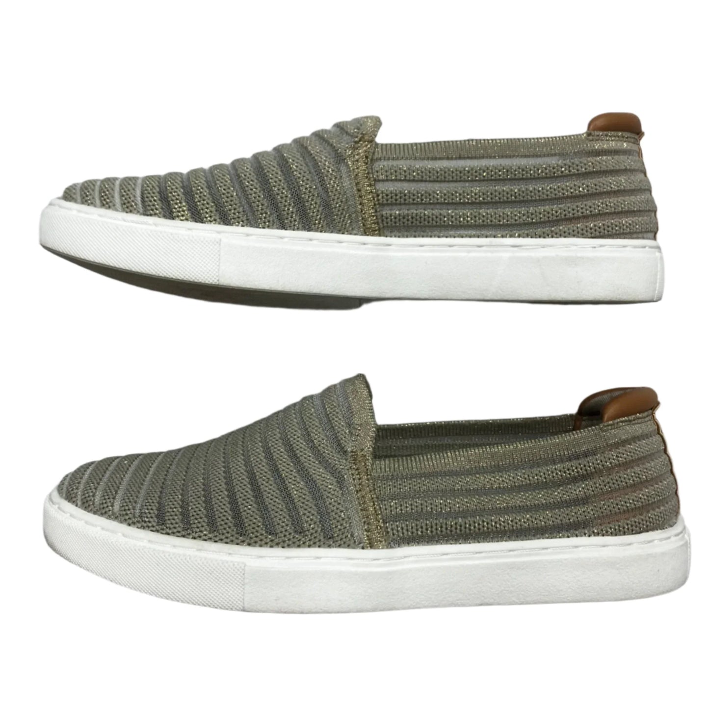Shoes Flats By Kelly And Katie In Grey, Size: 8.5