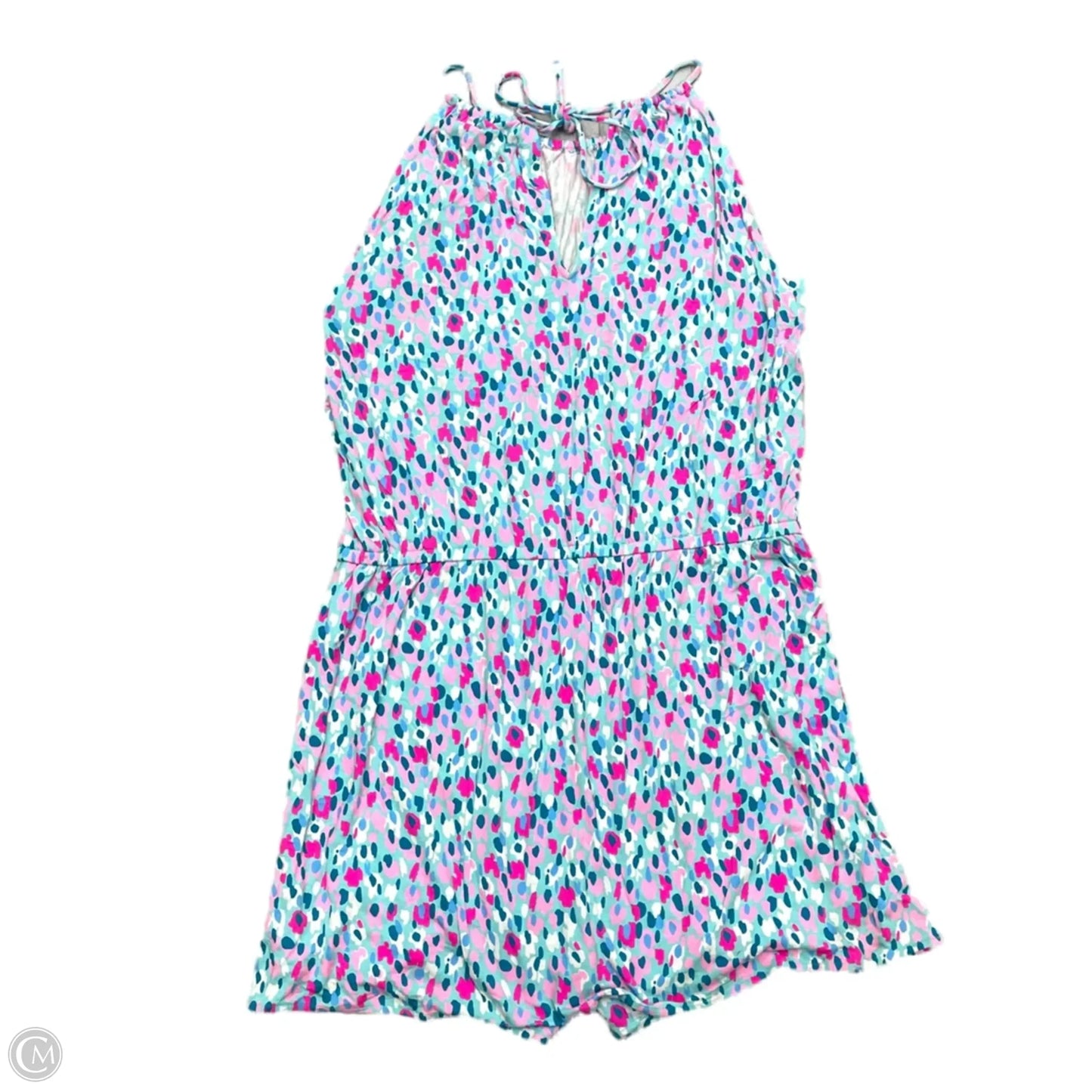 Dress Designer By Lilly Pulitzer In Blue & Pink, Size: Xl