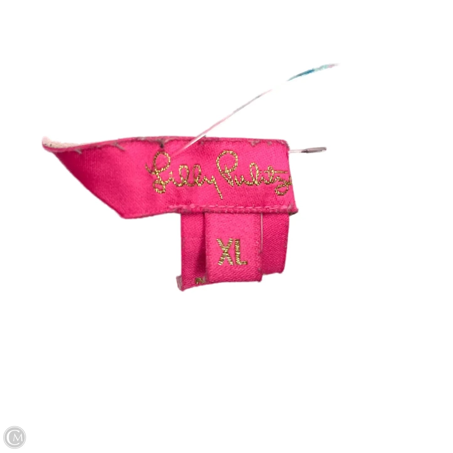 Dress Designer By Lilly Pulitzer In Blue & Pink, Size: Xl