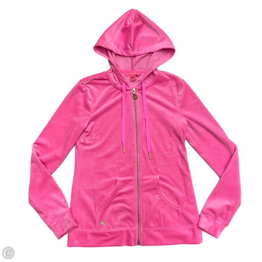 Jacket Designer By Lilly Pulitzer In Pink, Size: Xxsp