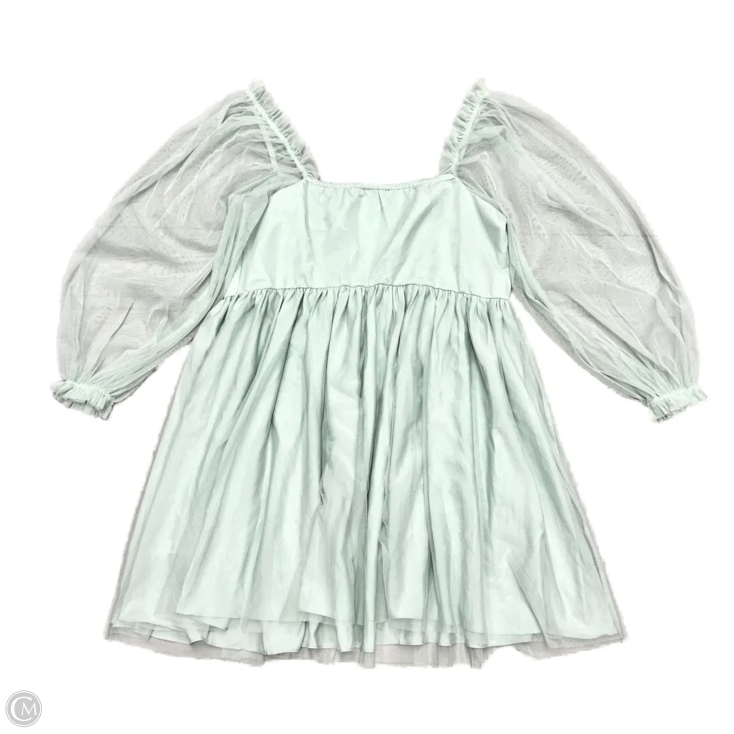 Dress Party Short By Eloquii In Mint, Size: 2x