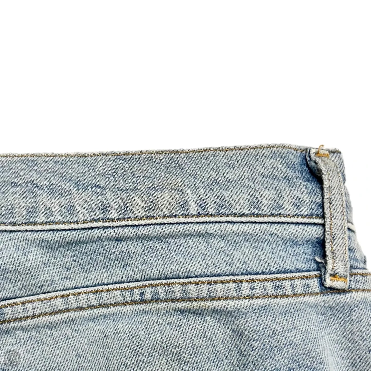 Jeans Straight By Agolde In Blue Denim, Size: 6