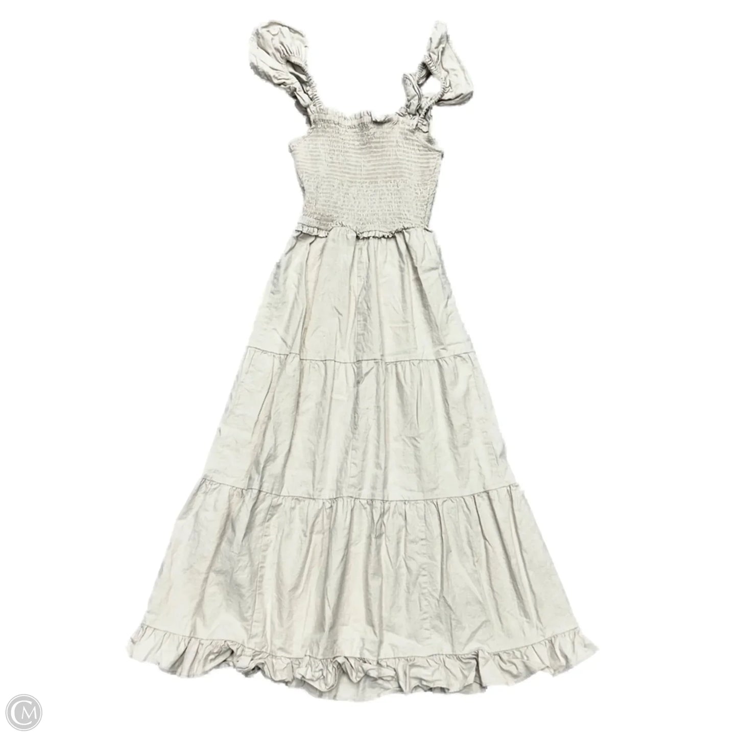 Dress Casual Maxi By Chelsea 28 In Taupe, Size: Xs