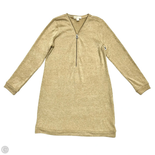 Dress Work By Michael By Michael Kors In Tan, Size: Xl