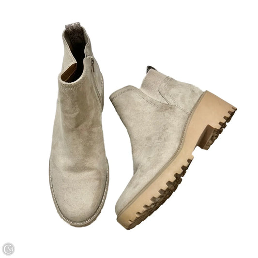 Boots Ankle Heels By Universal Thread In Grey, Size: 9