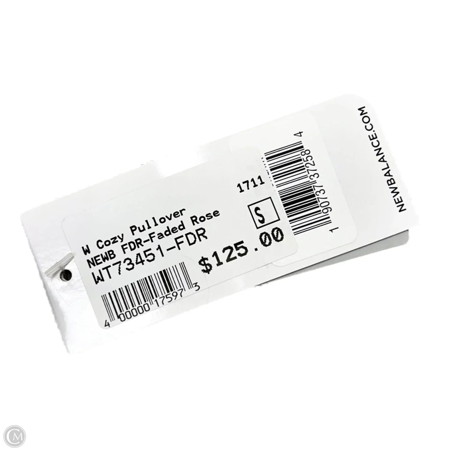 Sweater By New Balance In Pink, Size: S