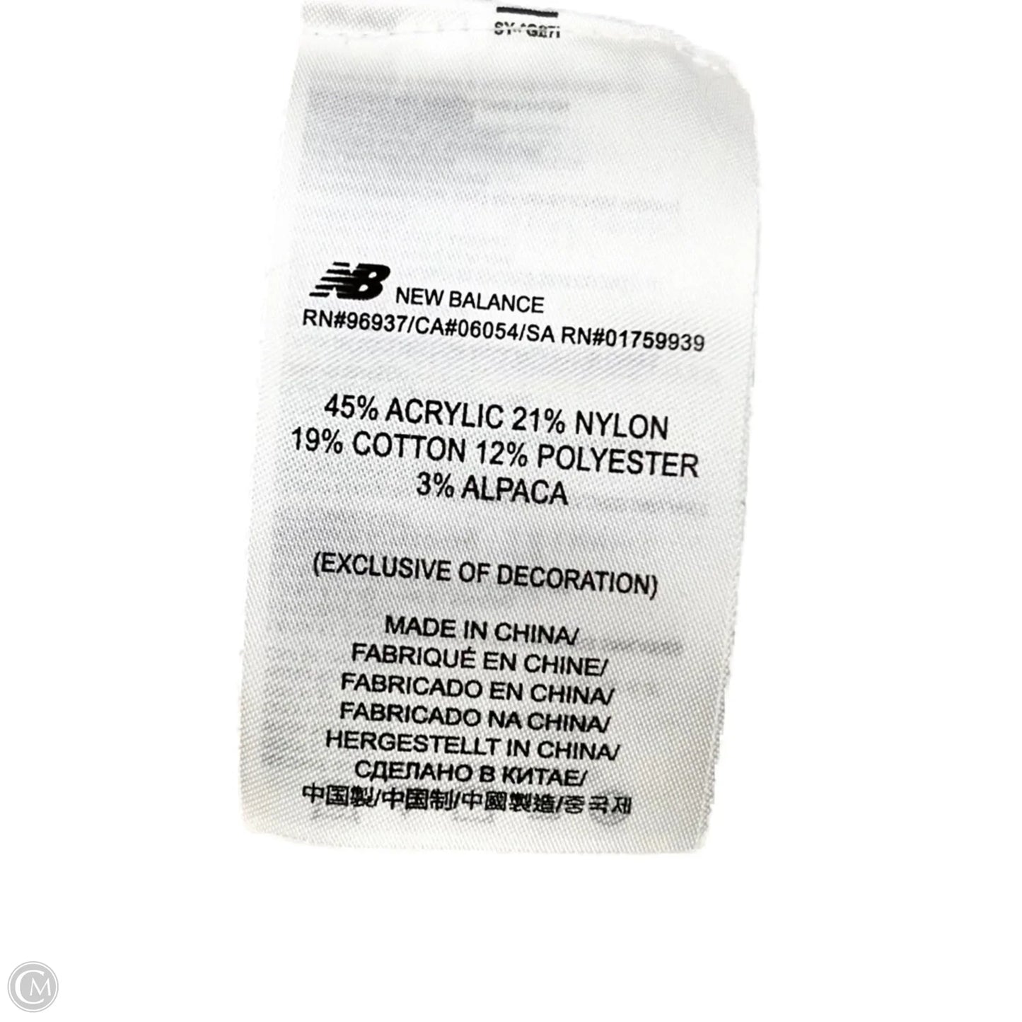 Sweater By New Balance In Pink, Size: S