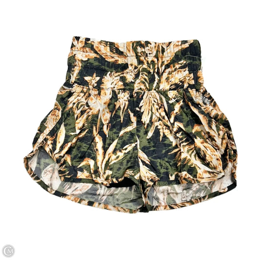 Athletic Shorts By Free People In Green & Orange, Size: S