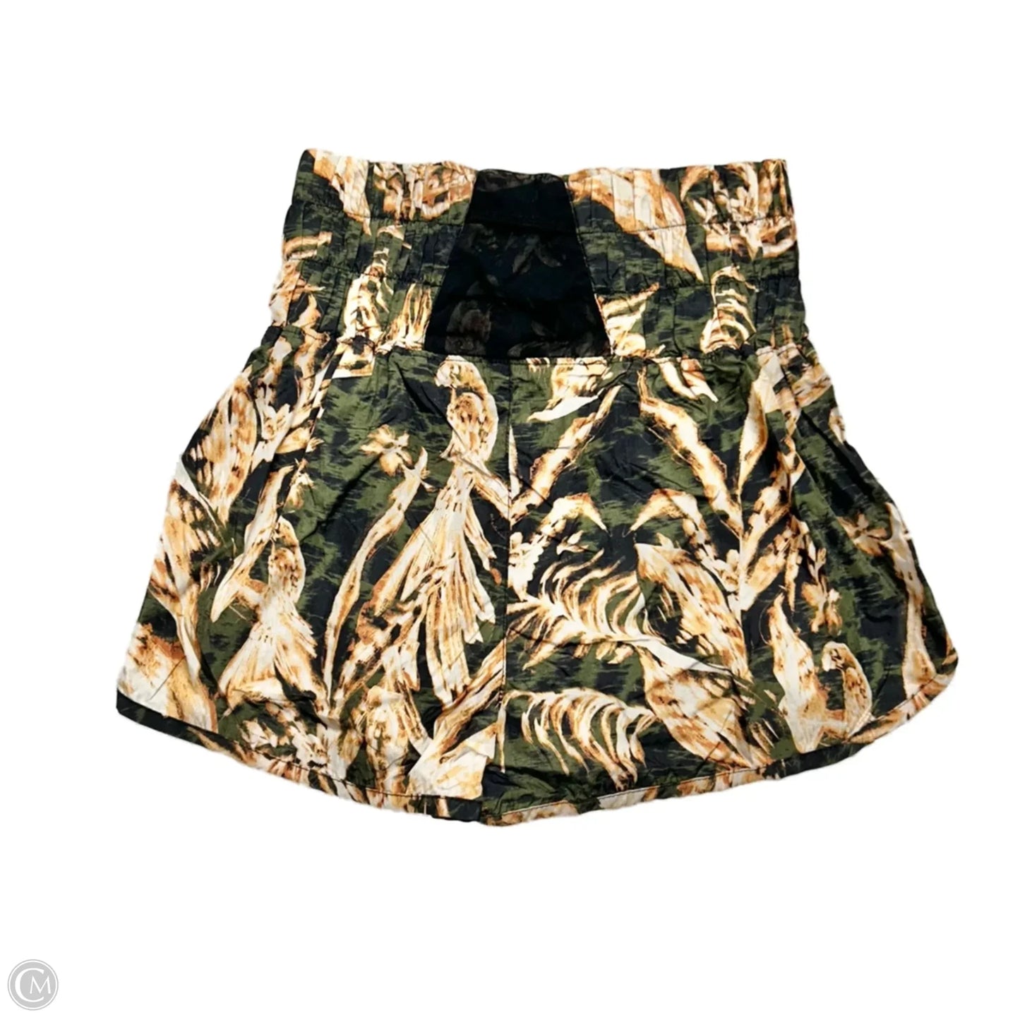 Athletic Shorts By Free People In Green & Orange, Size: S